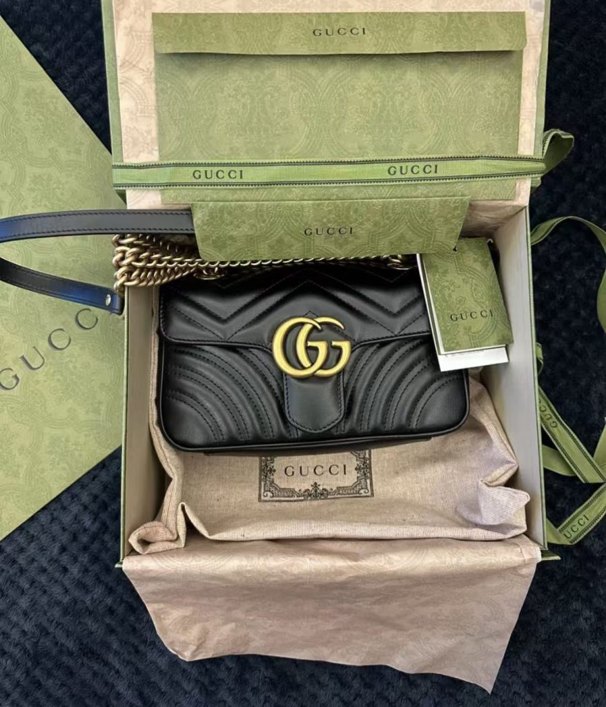 구찌 GG 마몽 미니백 블랙【매장320만원대】 상세 이미지