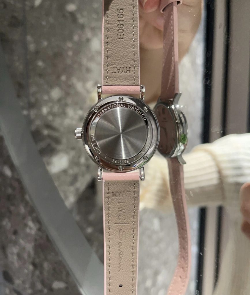 IWC 포르토피노 오토매틱 스틸 청판 여성 시계 34MM 【매장600만원대】
