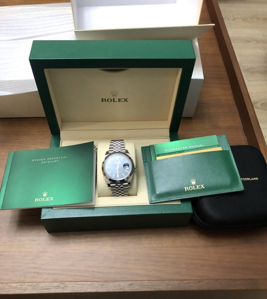 롤렉스 데이트 41mm 블루【매장1,300만원대】 상세 이미지