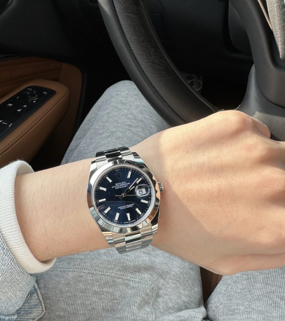 롤렉스 데이트 41mm 블루【매장1,300만원대】 상세 이미지