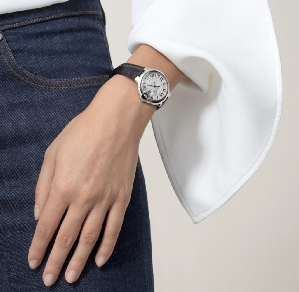 까르띠에 발롱 블루 33mm【매장1,400만원대】 상세 이미지