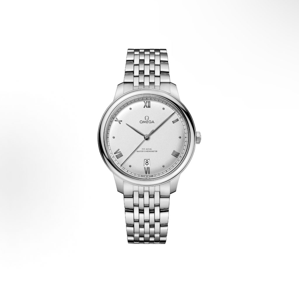 오메가 드 빌 프레스티지 코액시얼 마스터 크로노미터 40mm 실버 다이얼【매장870만원대】