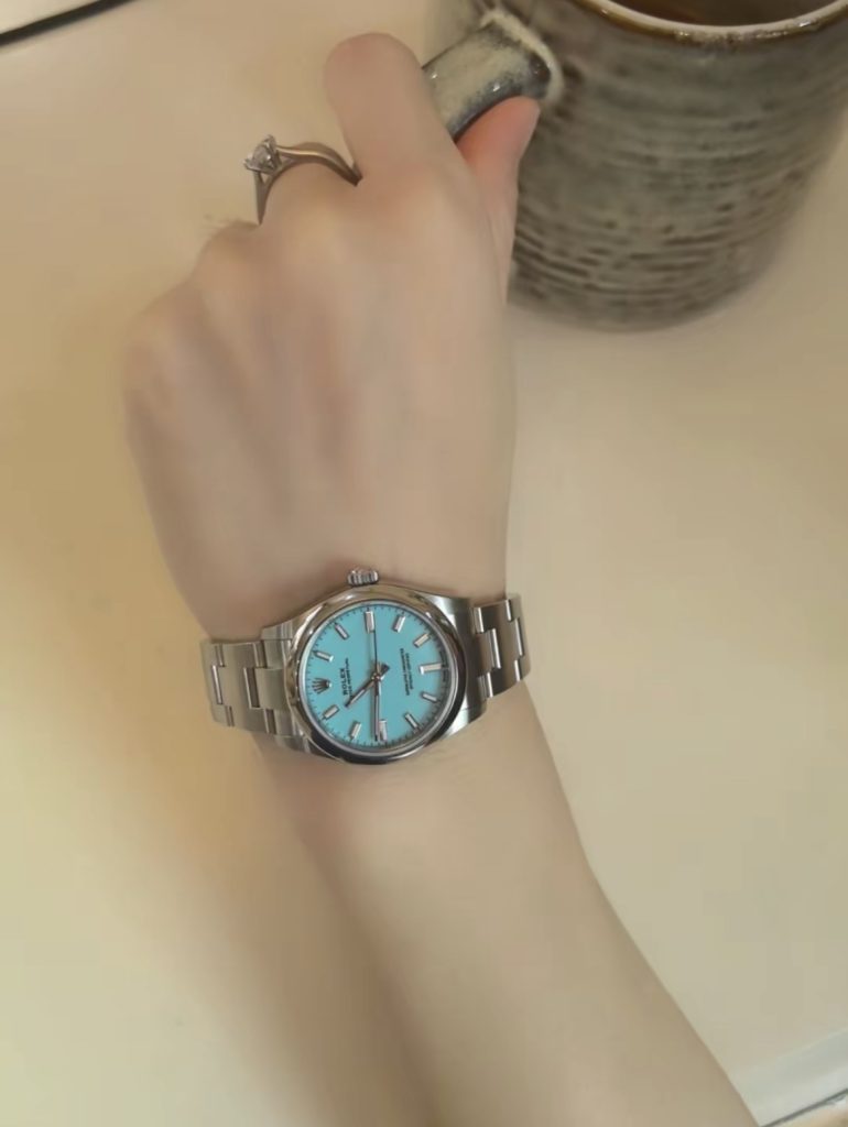 롤렉스 오이스터 31mm 터콰이즈【매장1,000만원대】