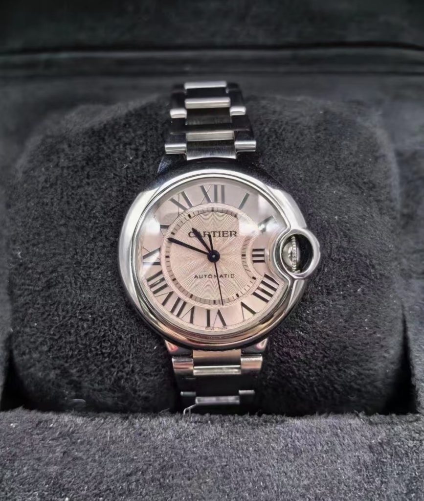 까르띠에 발롱 블루 33mm【매장1,000만원대】