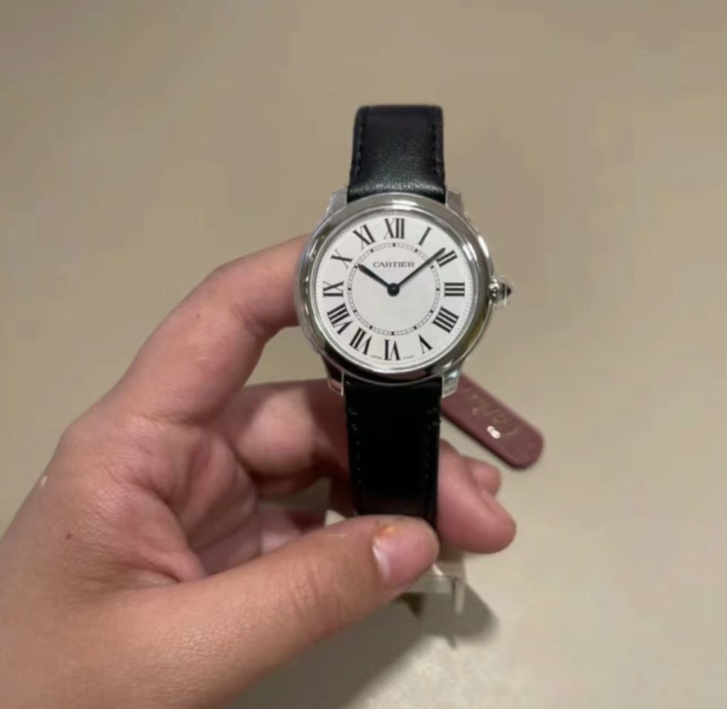 까르띠에 론드 머스트 36mm【매장680만원대】