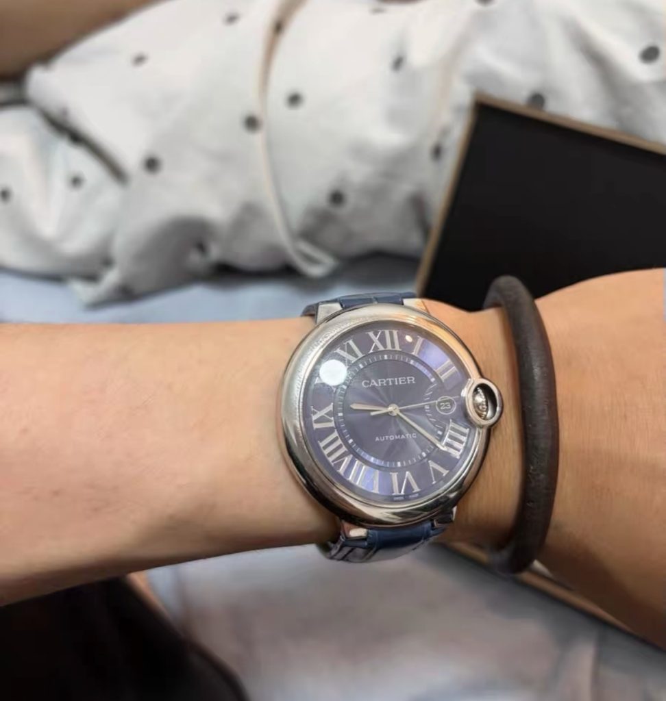 까르띠에 발롱 블루 42mm【매장650만원대】