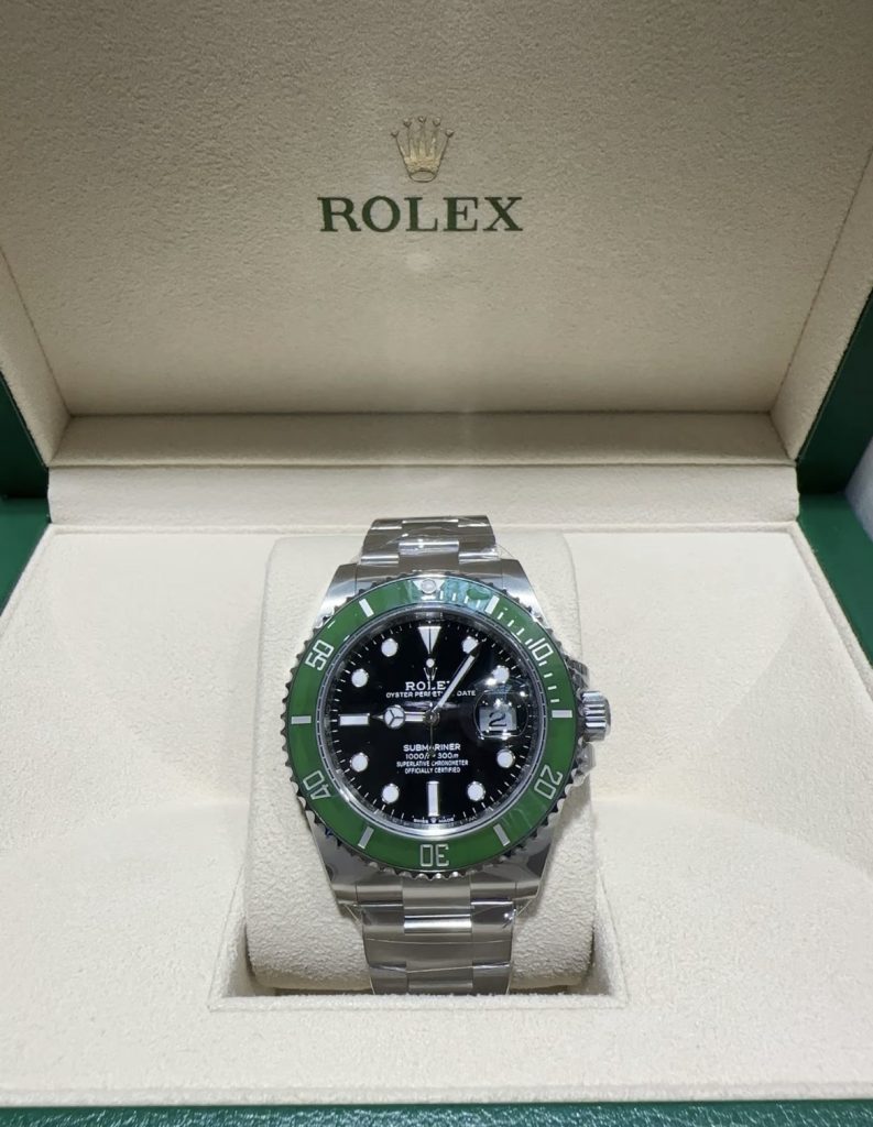 롤렉스 서브마리너 41mm 그린【매장1,800만원대】